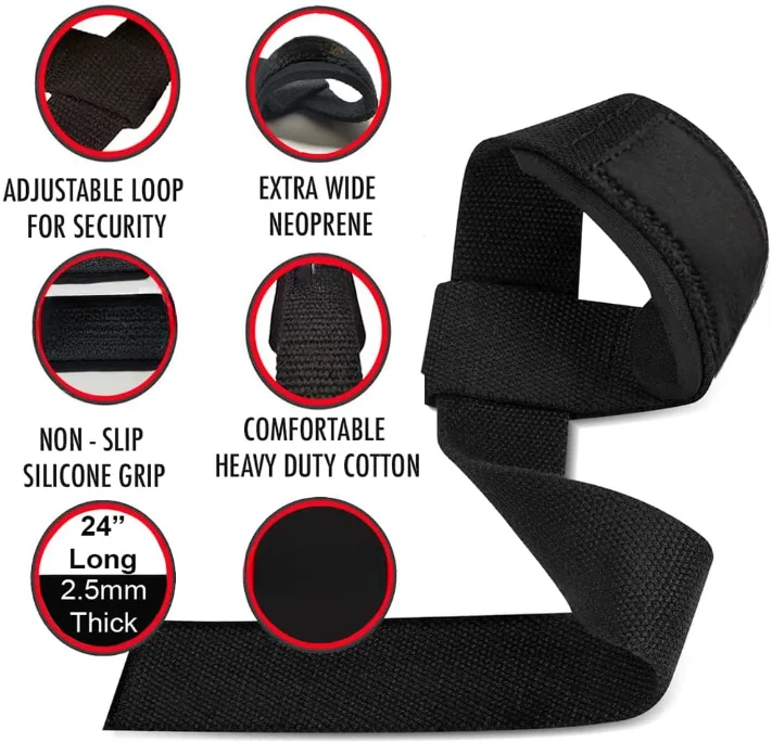 Sport Fitness Workout Loops for Men Women Body Building Powerlifting Weight lifting Wrist straps