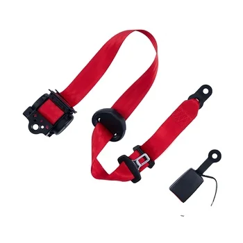 Automatic 3-Point Car Safety Belt Retractor with Built-In Voice Alarm Seat Belt Buckle