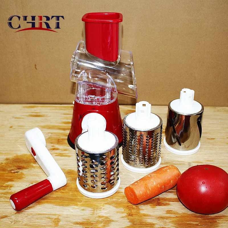 CHRT Wholesale Stainless Steel Multipurpose Vegetable Cutter Machine Potato Slicer Chopper Vegetable Cutter Set