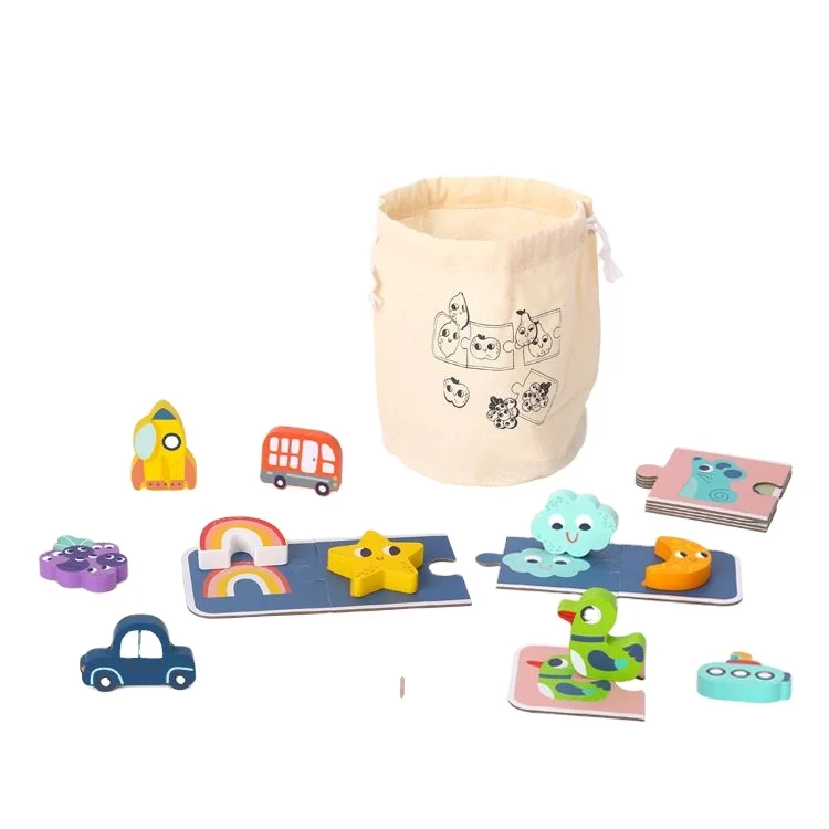 2024 New wooden toys Memory Touch Games kids educational toys for children