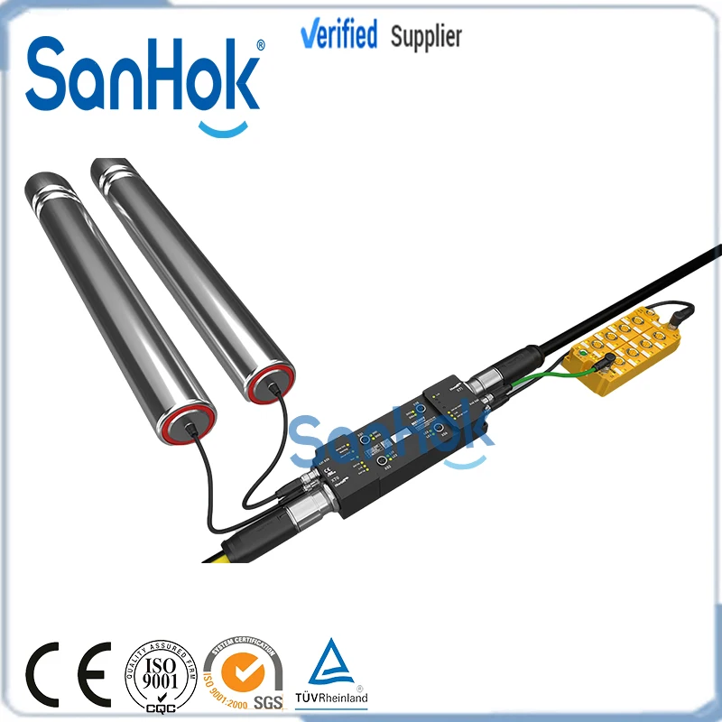 Original Roller   Flat Table Top Chain For Conveyor Steel Lean Pipe Connector