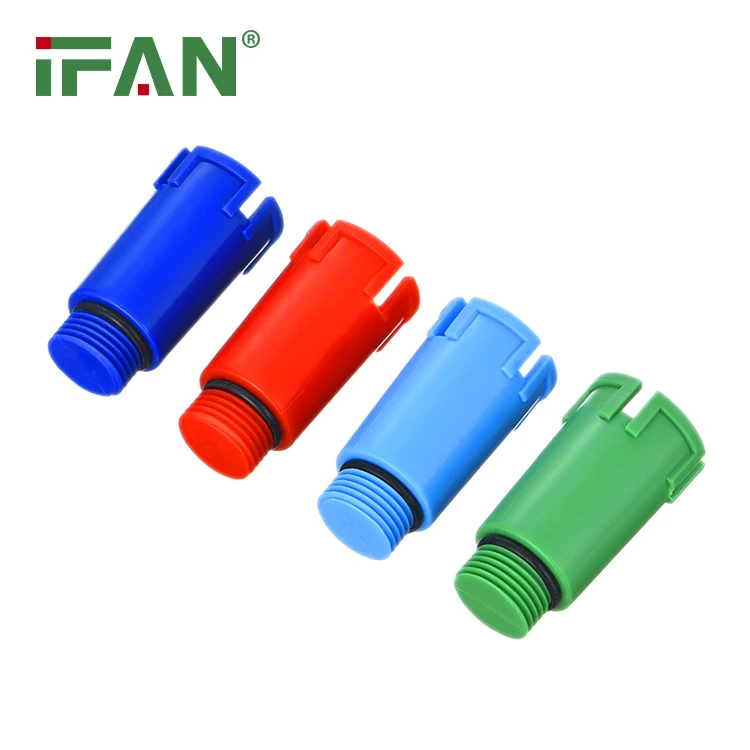 IFAN hot sale wholesale cheap high quality 20 25 32 1/2 3/4 colorful ppr end cap ppr pipe fittings ppr plug