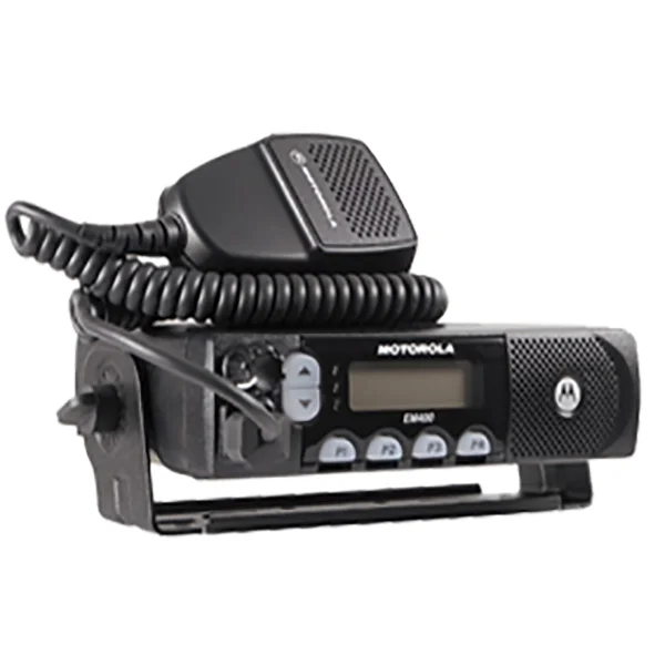 Рация Em400 двухдиапазонная (UHF/VHF) аналогово-цифровая 99 каналов 45 Вт автомобильная для Mototrbo