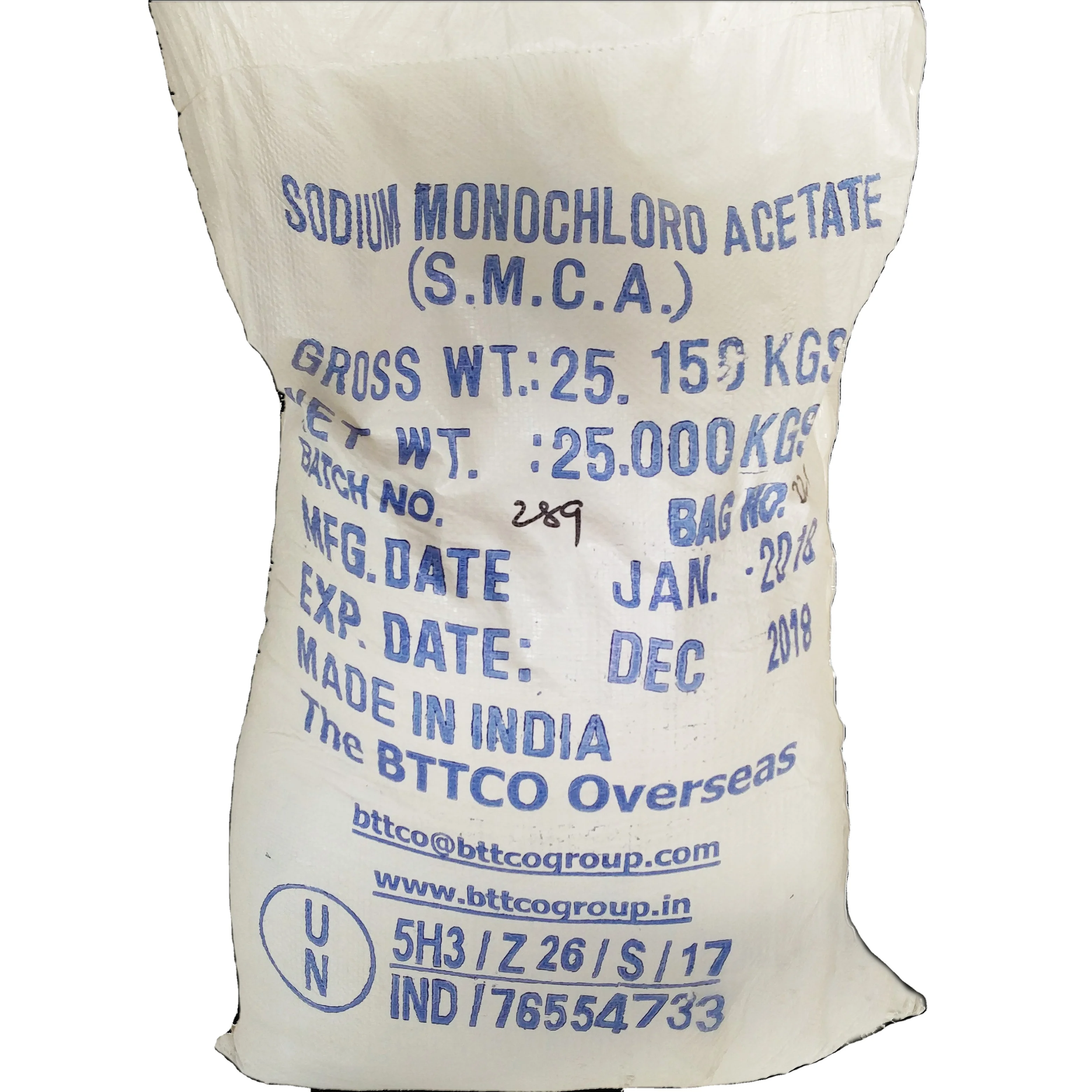  High performance material Sodium Monochloroacetate