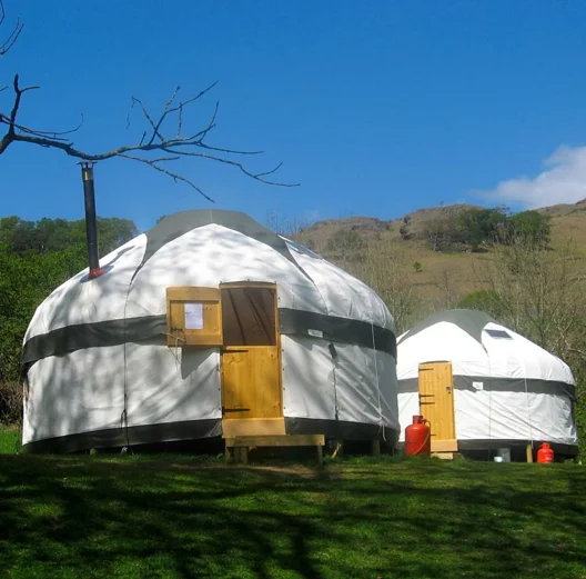 Large space garden modern luxury mongolia yurt
