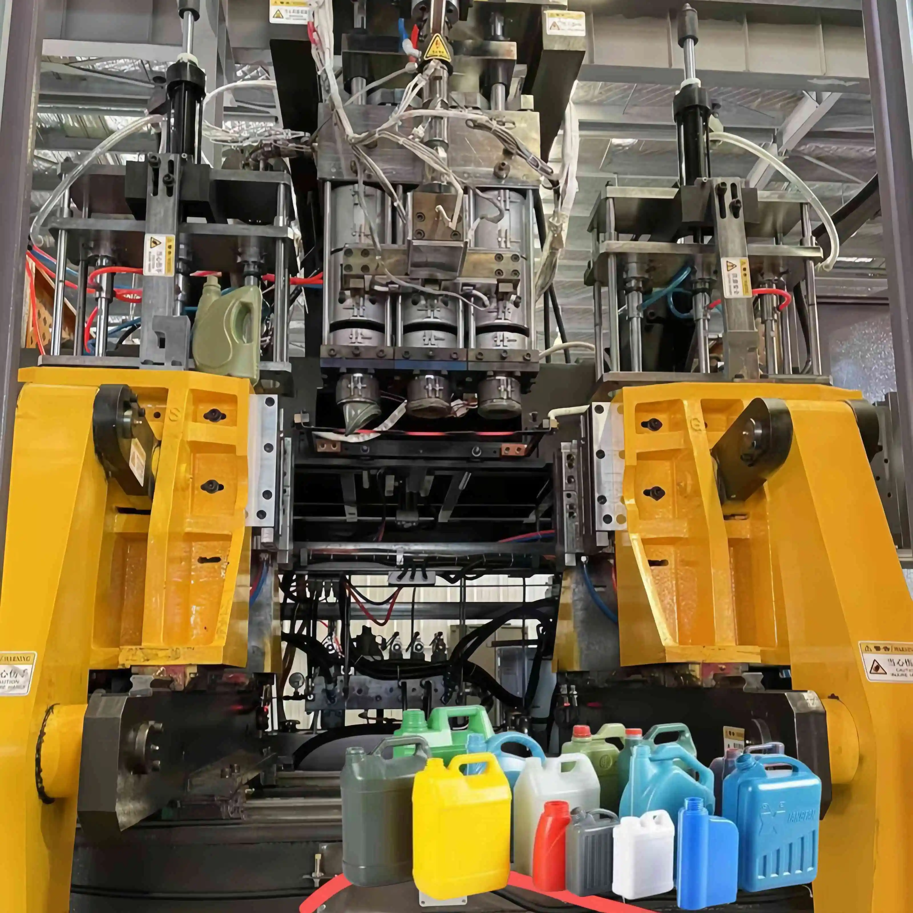 High speed fully automatic hdpe Plastic bottle Jerrycan blow moulding machine Jerry Can Extrusion blow molding machine Price