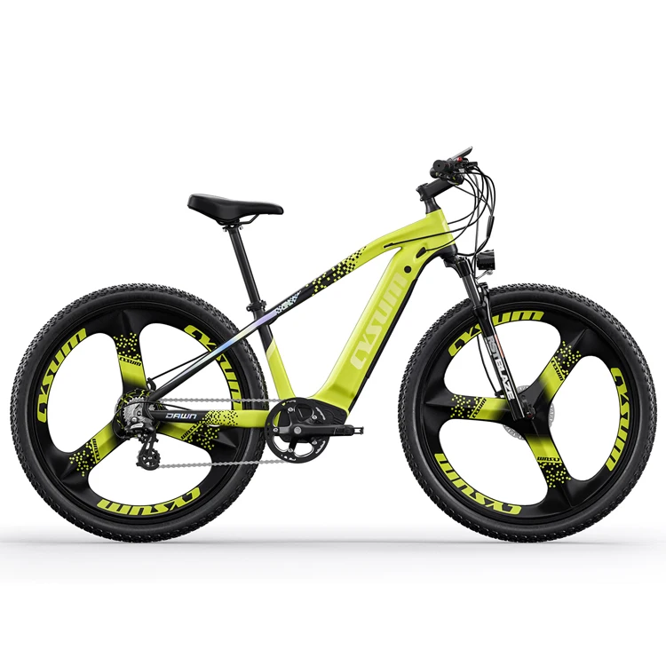 High Quality Aluminum Frame E Bicycle Ebike Full Suspension 500W 14Ah 29Inch 29Er 21 Speed Bike Electric Bike Mtb