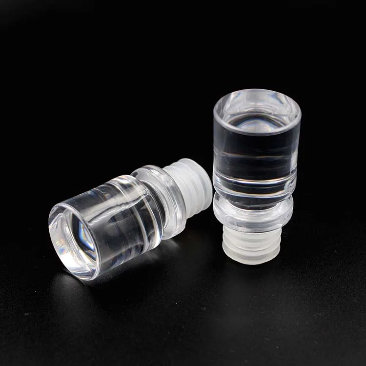 Food Grade Plastic Bottle Caps Reusable Custom acrylic Wine Stopper
