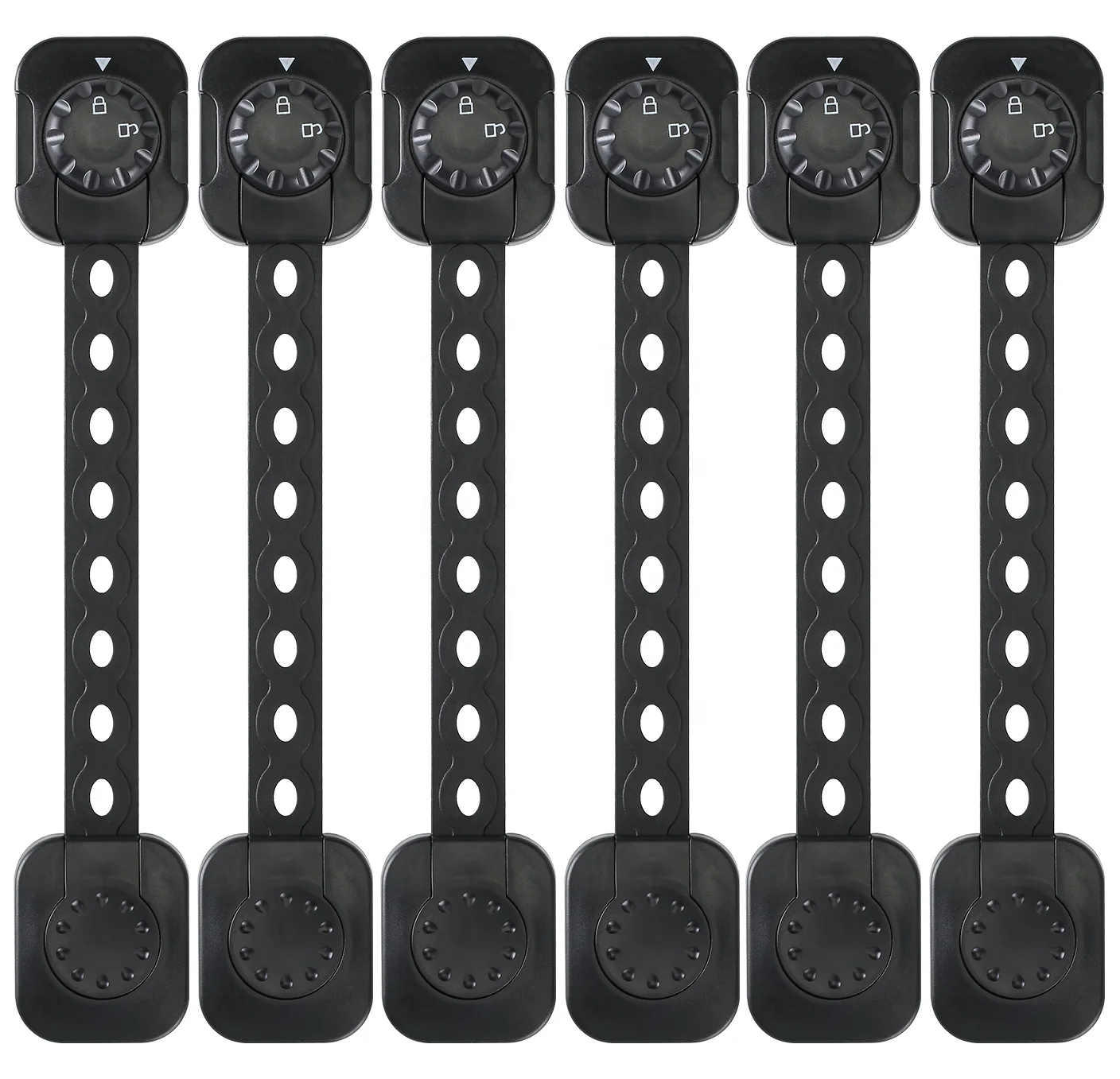 Child Proof Safety Locks - Baby Proofing Cabinet Lock with 6 Extra 3M Adhesives