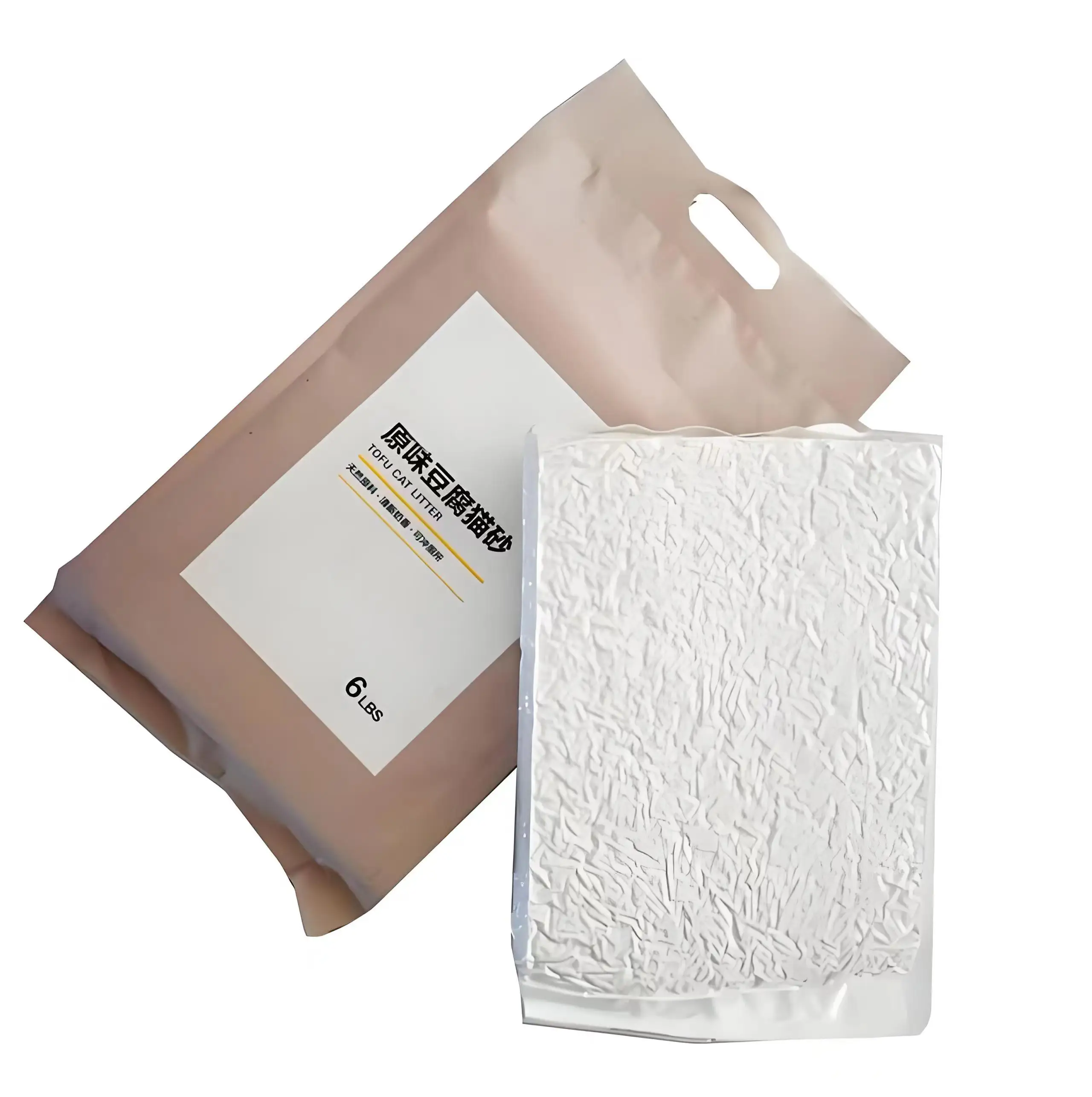 Original Tofu Cat Litter Plant-Deodorizing Dust-Free Agglomeration Bulk Wholesale Pet Cat Litter