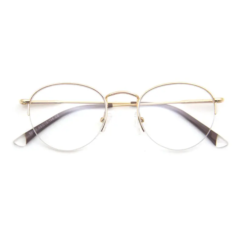 german newest metal optical half frame eyeglasses for women men