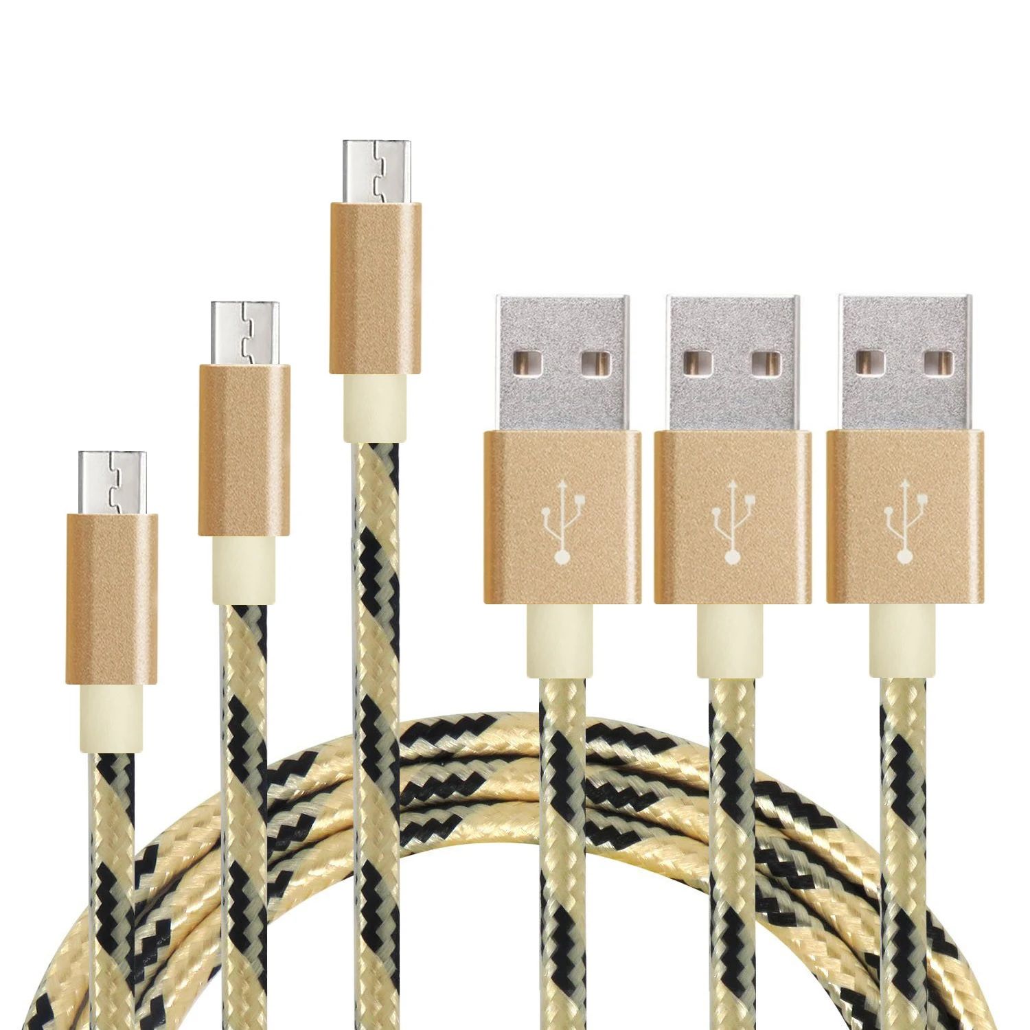 Manufacturers wholesale mobile phone ultra-fast charging data cable micro port lightening port type C port USB data cable