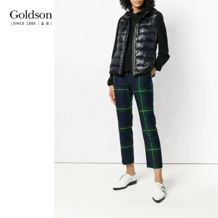 Trendy Style Light Weight Slim Outdoor Women Down Vest For Spring