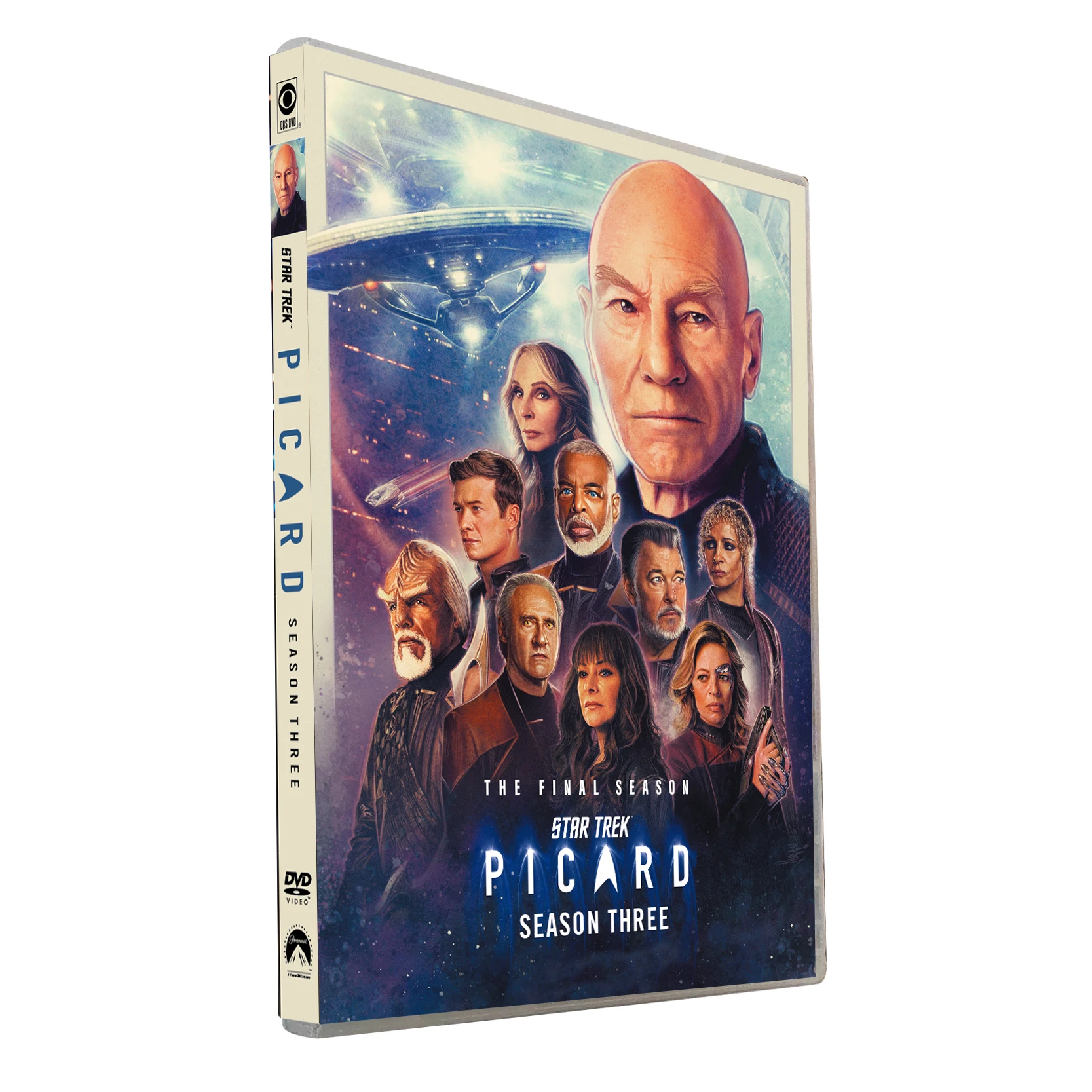 Star Trek Picard season 3 Latest DVD Movies 3 Discs Factory Wholesale DVD Movies TV Series Cartoon CD Blue ray Free Shipping