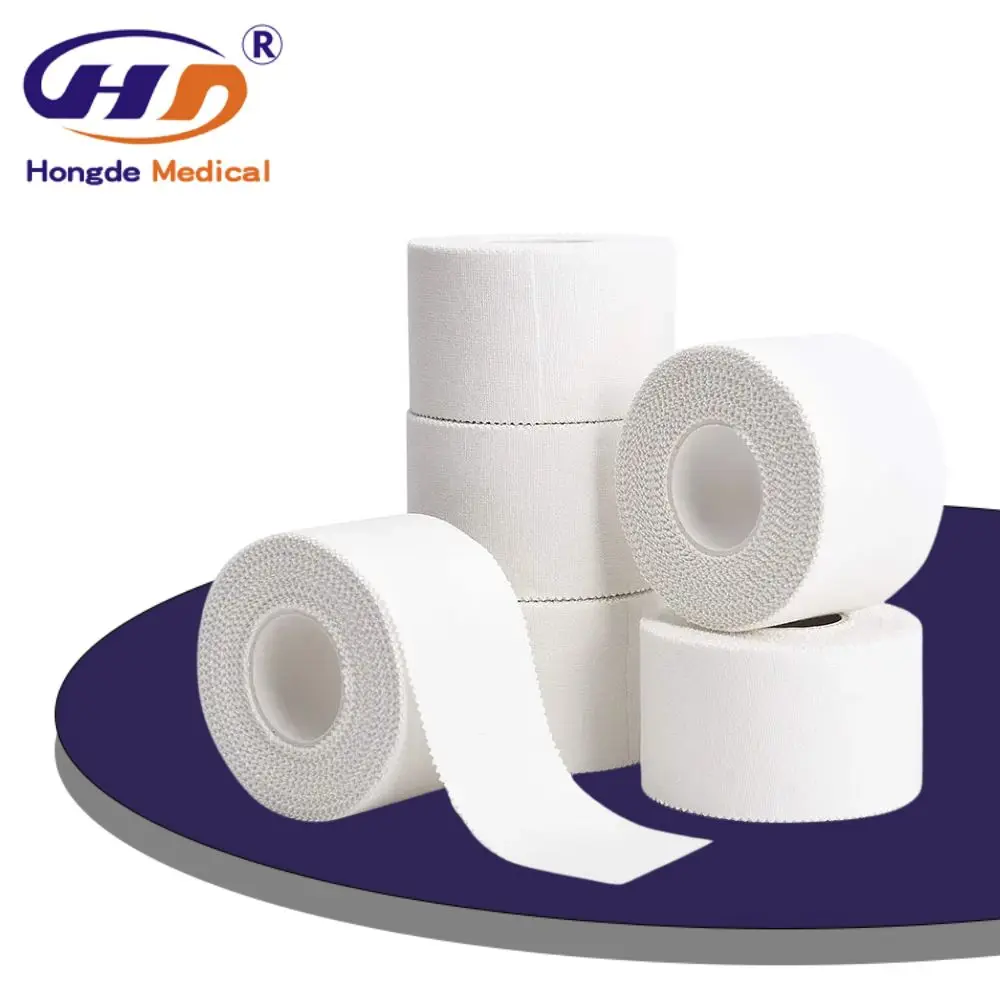 Sport Athletes Tape Zinc oxide plaster Cotton  Adhesive Sports tape  Athletic Adhesive athletic tape SPT