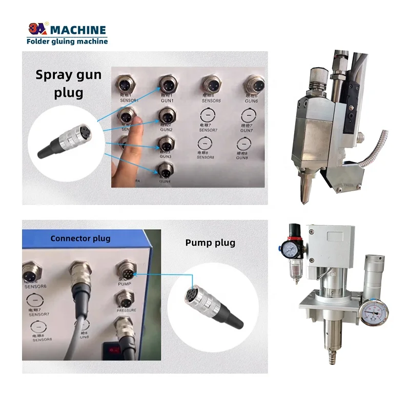 3A-CQ1gluing machine cold glue Pasting Machine automatic glue dispenser machine