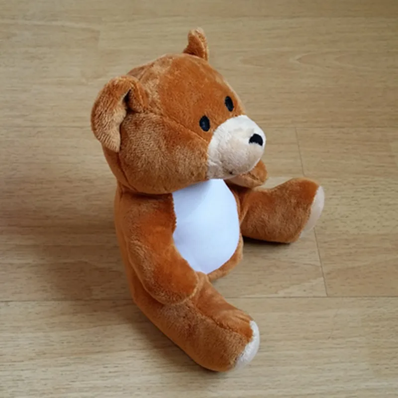 JM9116 Stuffed Plush Toys Writing Pattern Teddy Bear for Promotion