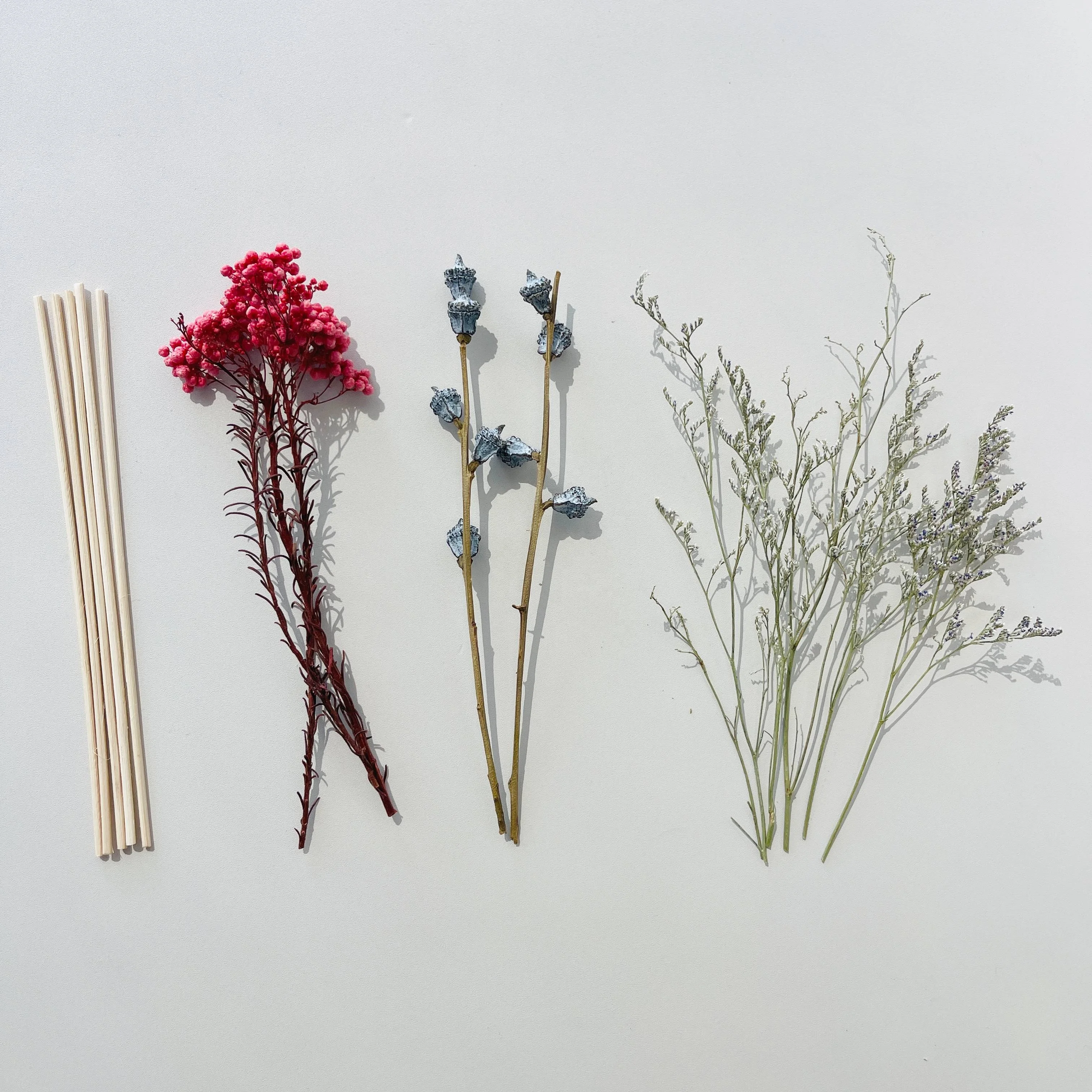 Different matches, DIY your special design dried natural flowers for Reed Diffuser