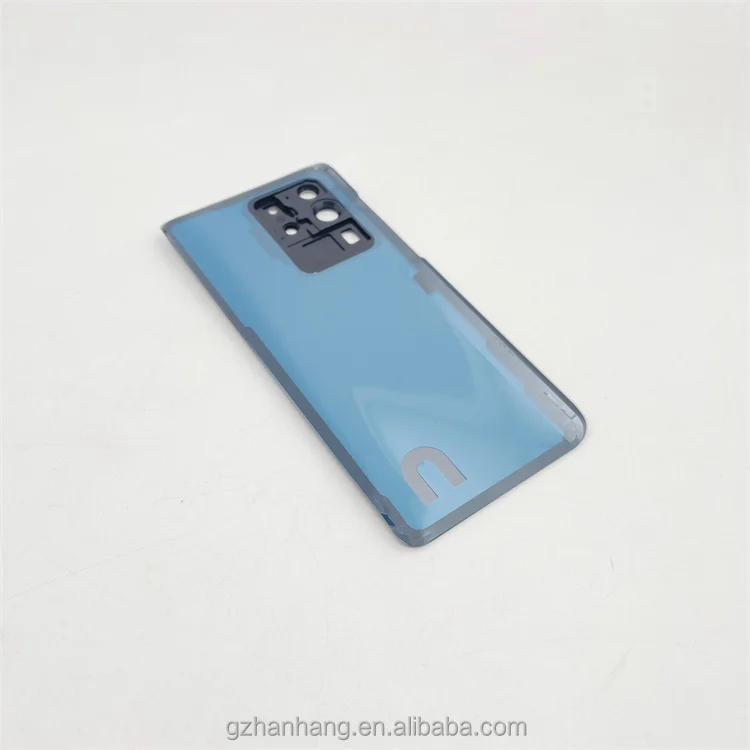 Mobile phone case Back Glass Door Housing with camera lens holder for samsung s20 ultra plus Battery Cover with adhesive