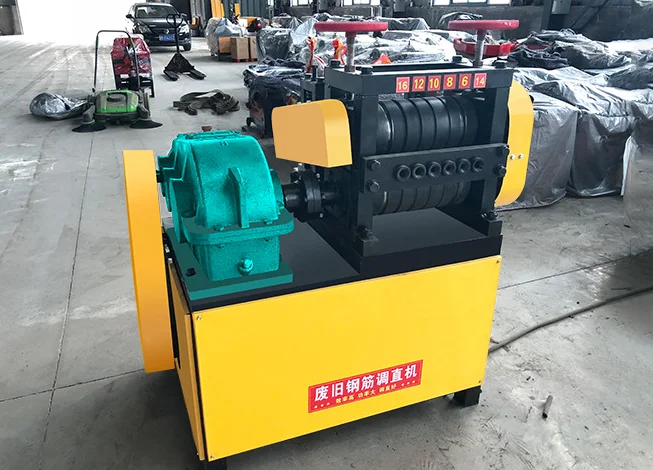 Автоматическая машина для выпрямления металлических стержней используемая