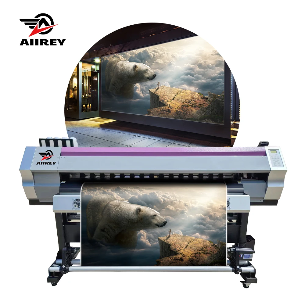 Original Factory Eco Solvent Printer Digital Inkjet PVC Vinyl Banner Wallpaper High Performance Printing Machine