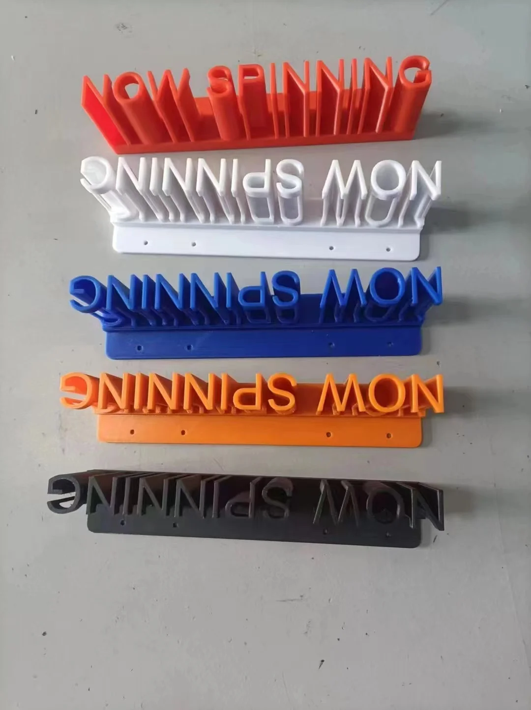 3D printing FDM craft marble PLA service Now Playing Now Spinning CD frame