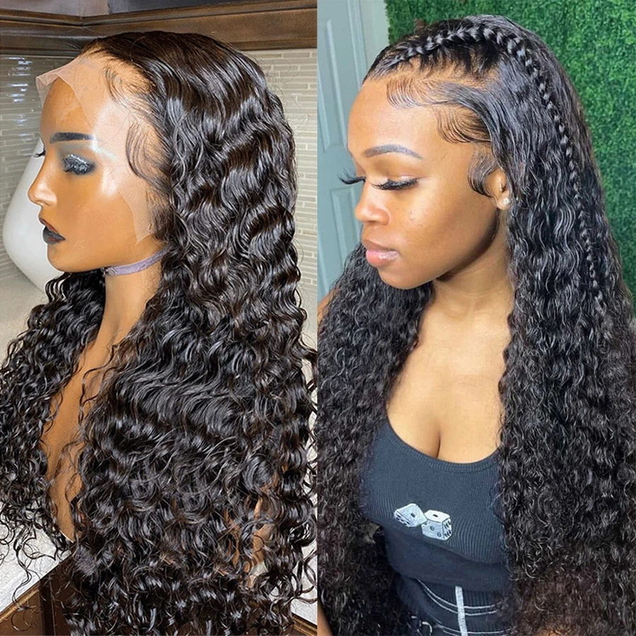 Virgin Brazilian Human Hair Lace Closure Wigs,Cheap Wholesale Natural Human Hair Wigs For Black Women,5x5 Hd Lace Closure Wig
