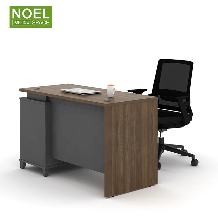 I shape Simple design cheap  school teacher office furniture single desk