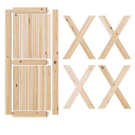 Factory direct supply wholesale barn door hanging rail push-pull sliding door track slide rail wooden door for toilet bathroom