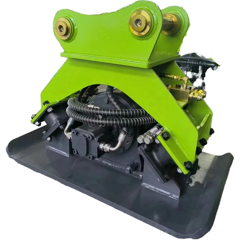 Hot Selling Construction Machine Hydraulic Diesel Vibrator Plate Excavator Compactor Soil Compact 100-130bar 45-85l/min Provided