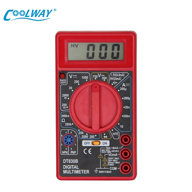 Оптовая цена 126*70*27 мм Цифровой мультиметр