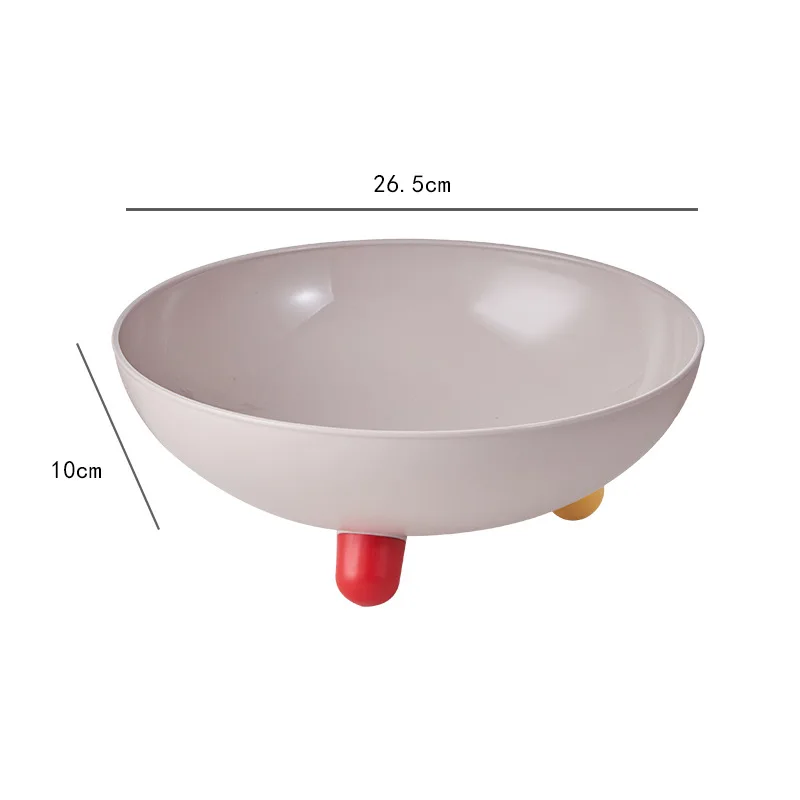 Handi Crafted Pure Iron Medium Size Kitchen Ware White Powder Coated Dry Fruit Server Bowl for Parties and Ramadan Gifts