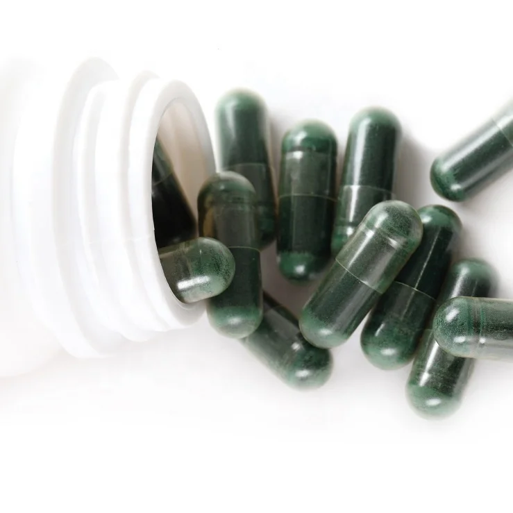 Made in USA Chlorophyll 400mg Capsules GMPc Dietary Supplement 60ct Premium Quality Dietary Supplement for Private Label Bulk