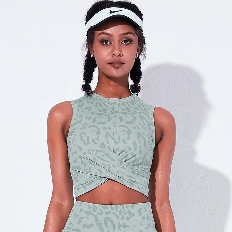 2022 outdoor quick-drying sports suit skirt tennis wear leopard print breathable tennis skirt women