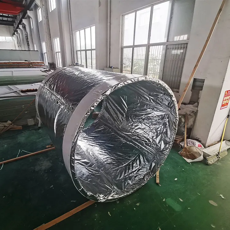 Leyu Factory custom  cylinder Direct Large Sale sustainable plastic aquarium Good Price Large Fish Tank