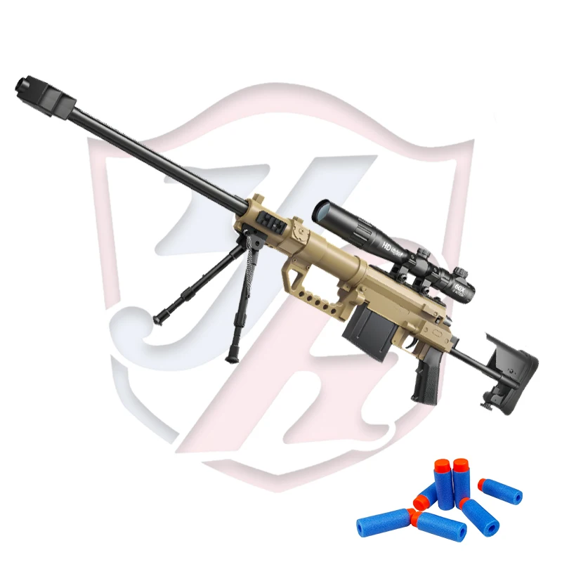 Лидер продаж игрушечные снайперские пистолеты Barrett M200 ручные автоматические разветвляющие бластеры для детей игровые развивающие модели подарки