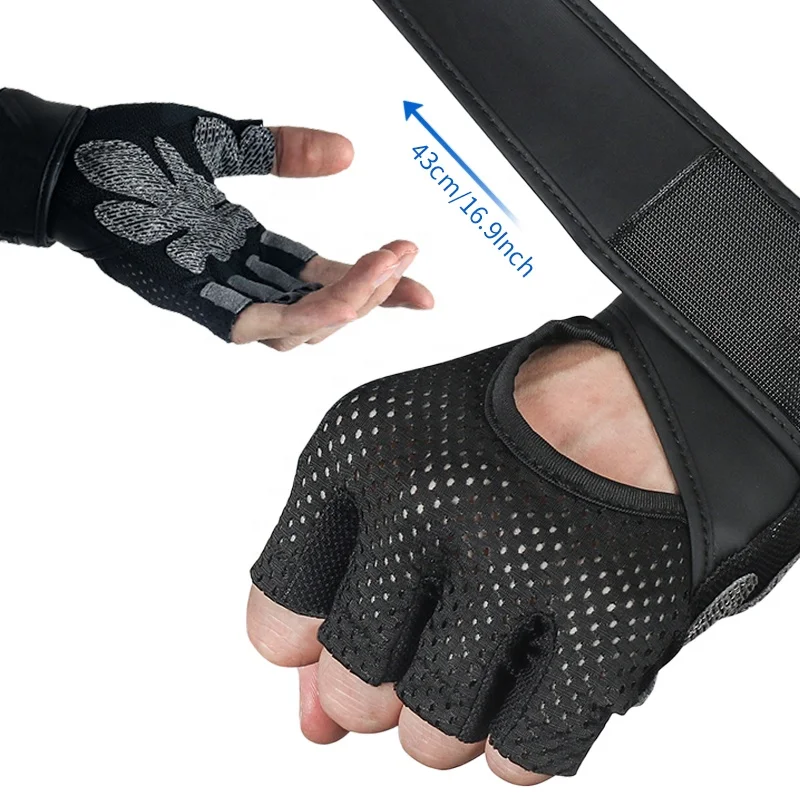 Breathable boodun Best selling cycling race gloves half finger bike gloves Deshacerse de los guantes for women men
