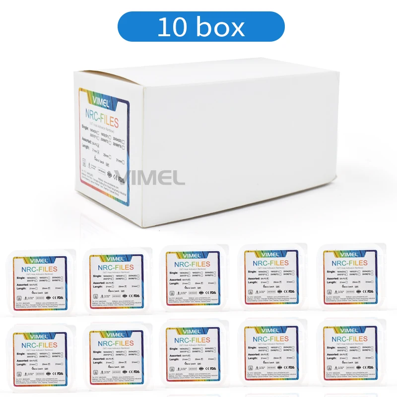 Dental Material Blue Heat Activated Flexible Super Files NITI Rotary Universal Root Canal Dentist Tips Endodontic Files