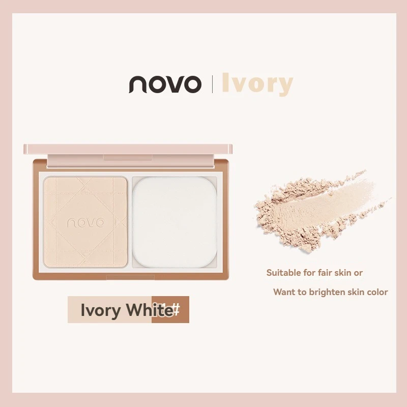 Manufacturers Wholesale Light Fog Soft Satin Skin Beautifying Powder Cosmetics Full Coverage Powder Puff