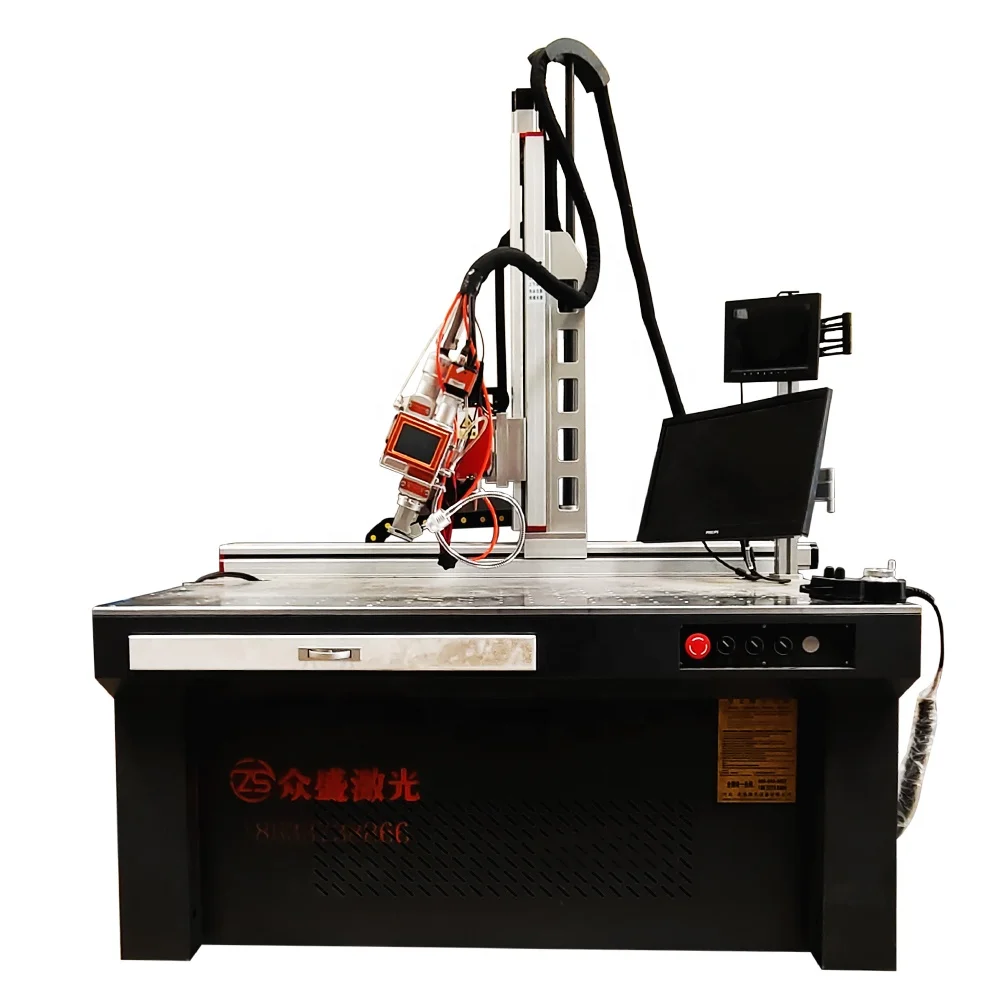 Automatic Laser Welders with Wobble Welding Head CCD Camera Computer for Automotive Power