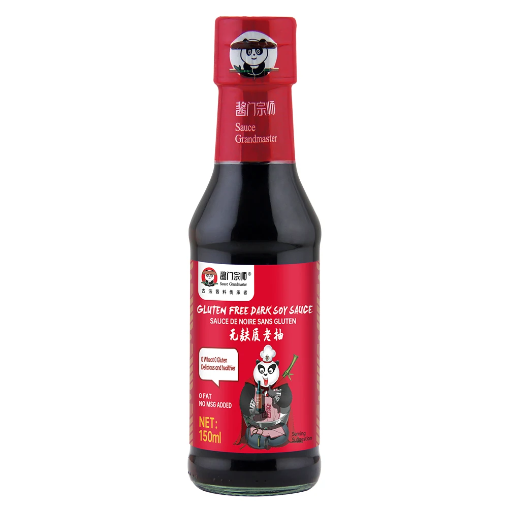 Supply Supermarket Restaurant Support Oem 500 мл соевого соуса Qs без глютена оптом соевый соус