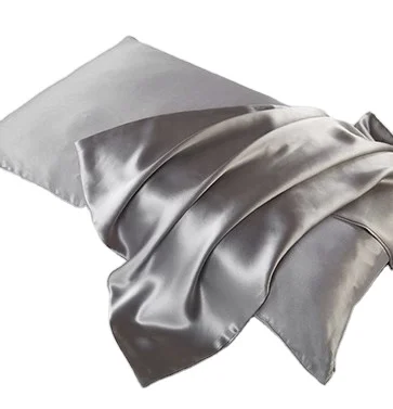 19 Momme 100% Pure Mulberry Silk Pillowcase for Hair and Skin  Allergen Proof Dual Sides Bed Pillowcase