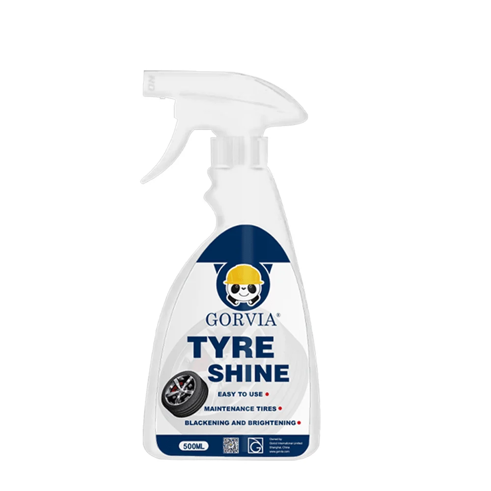 GORVIA OEM Factory Wholesale Car Care Brightener Custom Tire Shine Spray