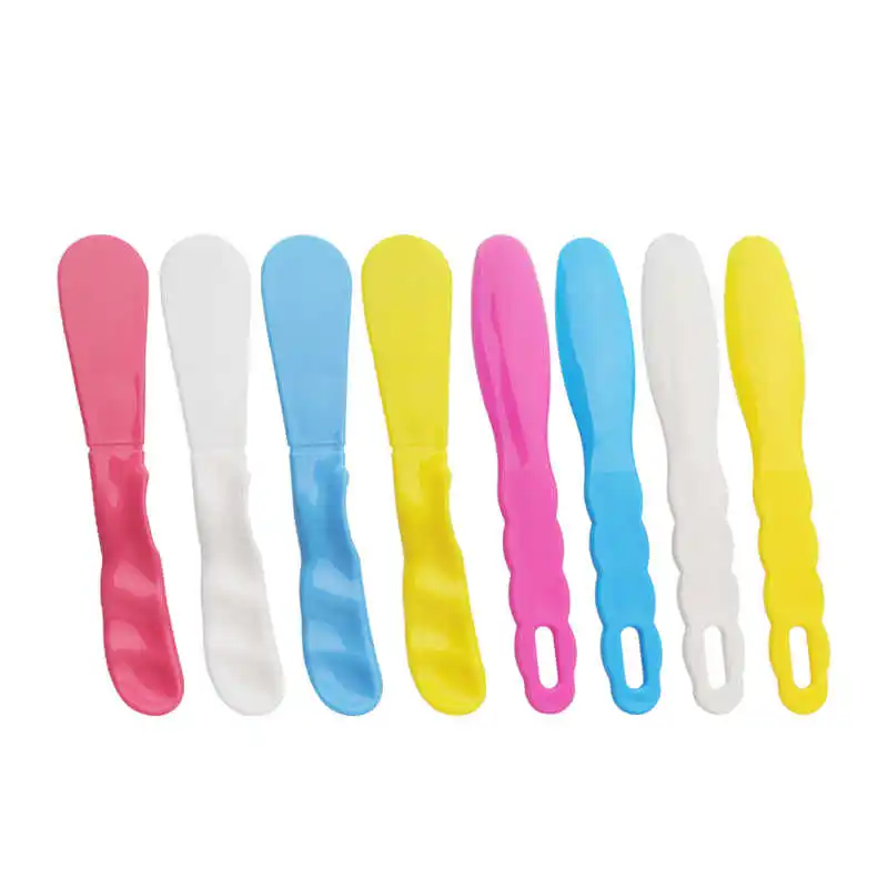 Colorful Plastic Dental Aginate Mixer Spatula Spatula Dental Disposable  Colourful Disposable Plastic Alginate Mixer Spatula