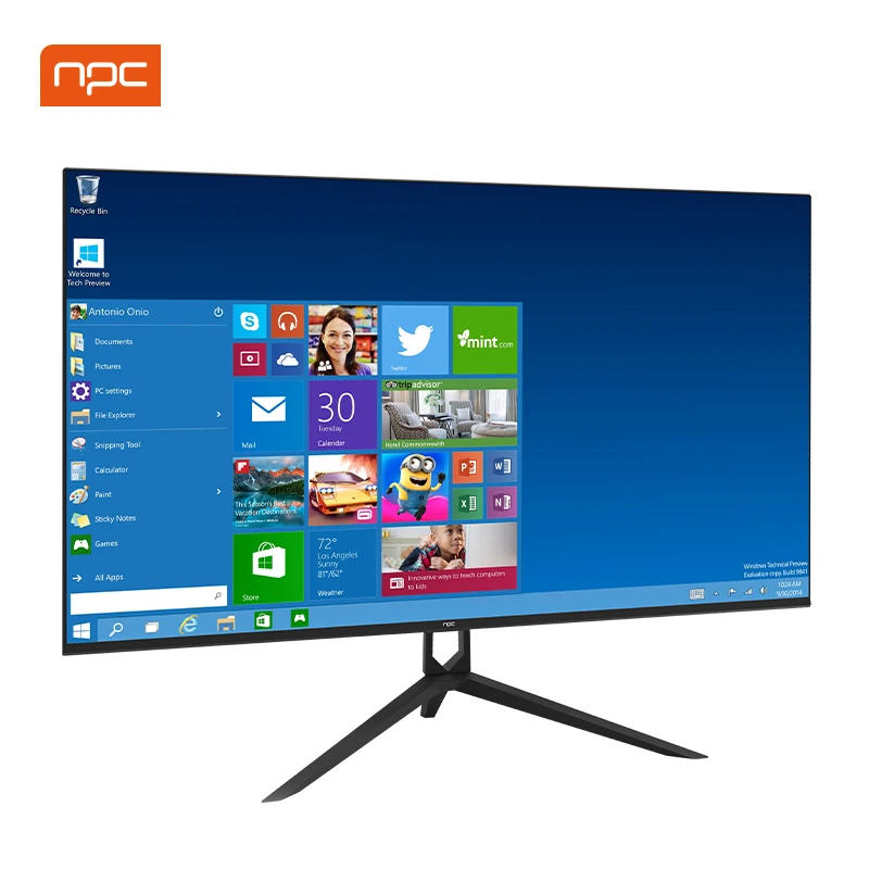 OEM monitor 27inch 2K frameless computer monitor anti-blue light