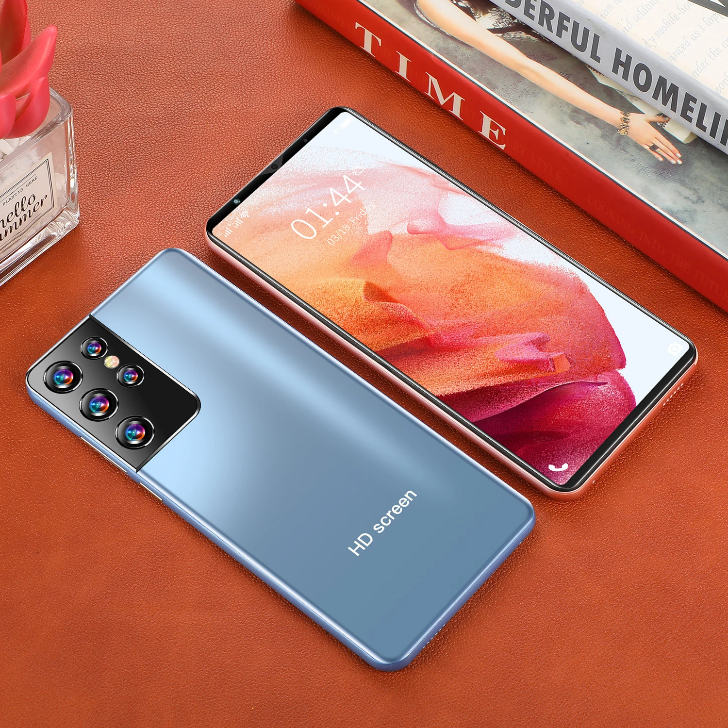 Global version S21 Ultra 6.38inch Unlocked cellphone 5000mah Dual sim card phones HD Camera 24MP+48MP 12GB+512GB mobile Phones