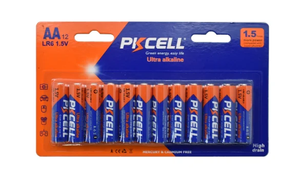 
Cheap Price Free Sample PKCELL 1.5v aa am3 lr6 Alkaline Battery camera battery 