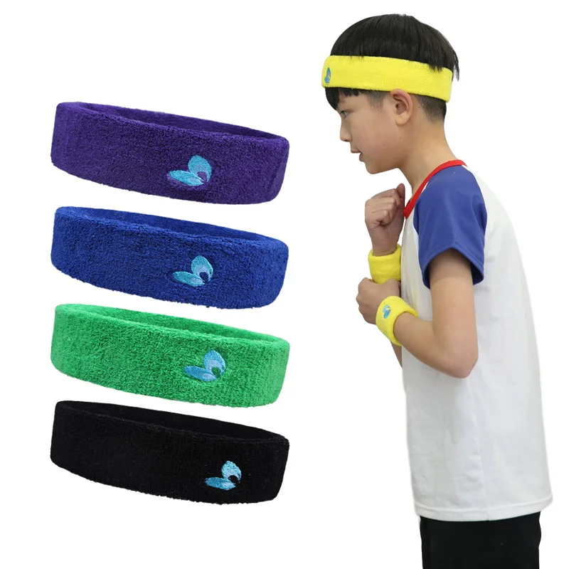Custom Logo Gymnastics Tennis Athletic Support Wraps  Hair Sweatbands children Headbands Sports Wristband For Head