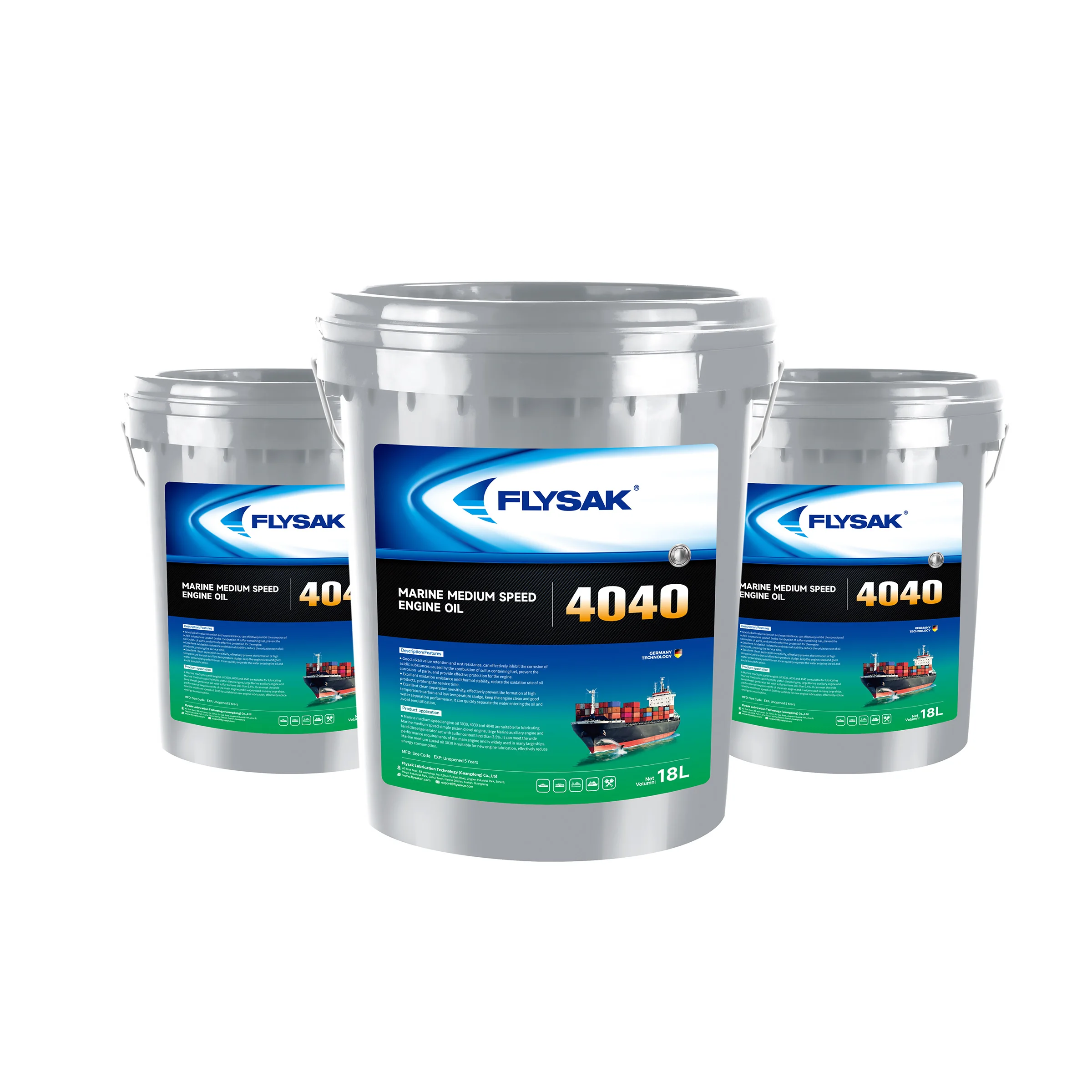 China manufacture Marine Medium Speed Engine Oil 4040 SAE 40 Keep The Engine Clean