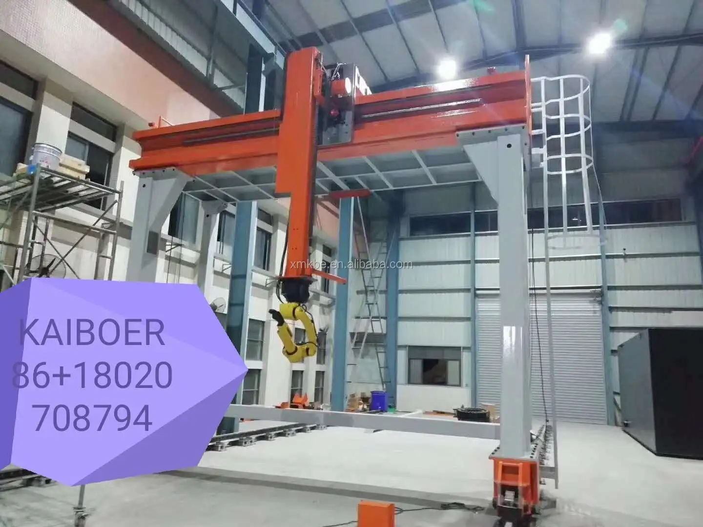 KAIBOER Kuka ABB Automatic Welding Robot Intelligent Robot Robot Welding 0.1-0.8mmm 3-60kg 220v China Xiamen AC220V 10V50/60HZ